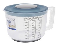 Mess/Mixbecher, 2,0 Ltr., PP, blauer Deckel, Mess/Mixbecher, 2,0 Ltr., PP, blauer Deckel,