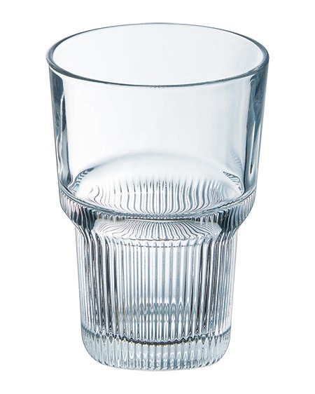 Stapelglas Starline 35cl, oben rund, unten eckig