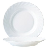Teller tief, 22,5cm, Trianon Uni weiß Teller tief, 22,5cm, Trianon Uni weiß