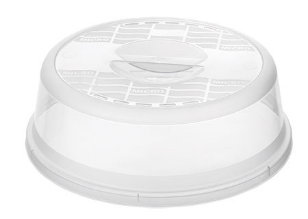 Mikrowellenhaube BASIC transparent Ø26,5cm, H6,5cm