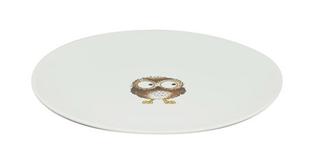 Dessertteller Ø 19cm Eule