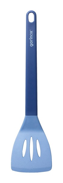 Pfannenwender perforiert blau 32,5cm PP, garinox®