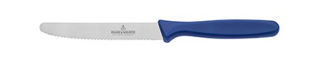 Pizza-/Brotzeitmesser, blau, Klinge 11cm,