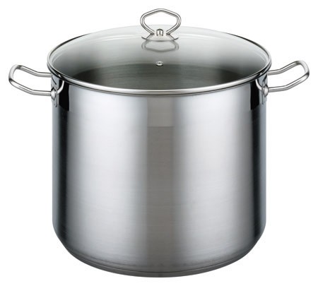 Kochtopf BIG mit Glasdeckel, Ø30cm, 17Ltr.,
