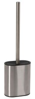 WC-Garnitur Edelstahl mit Gummibürste WC-Garnitur Edelstahl mit Gummibürste