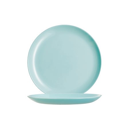 Dessertteller light turquoise, 19cm, ohne Fahne