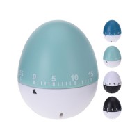 Kurzzeitwecker Kunststoff-Ei, mechanisch, 60 Min., Kurzzeitwecker Kunststoff-Ei, mechanisch, 60 Min.,