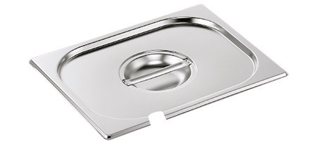 Deckel mit Einschnitt für GN-Behälter, 1/2
