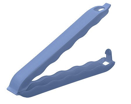 Verschlussclip 11cm, horizon blue, 10er-Pack