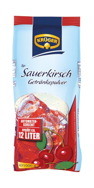 Getränkepulver Sauerkirsch 1kg
