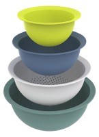 Schüssel-Sieb-Set Caruba, 4-teilig, BPA-frei Schüssel-Sieb-Set Caruba, 4-teilig, BPA-frei