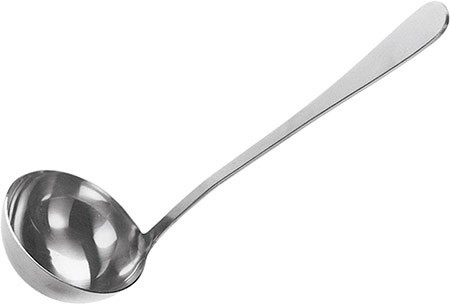 Terrinenlöffel, Ø 9cm, 200ml, Chrom-Nickel-Stahl