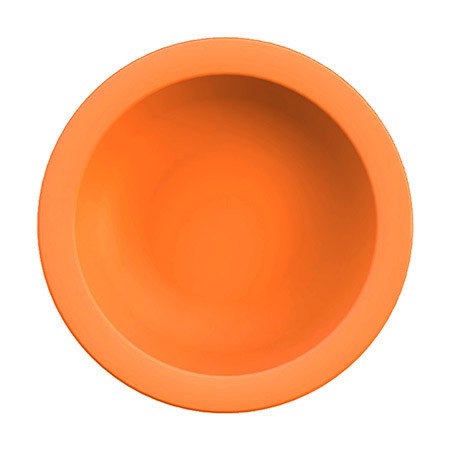 Teller tief, 21,5cm, orange, PBT