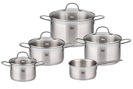 Topfset TOP Collection 5-teilig, Edelstahl 18/10,