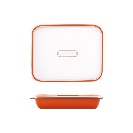Frischhalte-/Servierbox orange 1,5L, PP, Microban