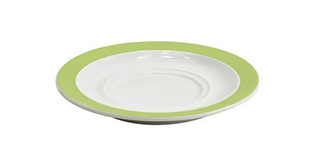 Untertasse Ø 15cm, hellgrün, Hartporzellan