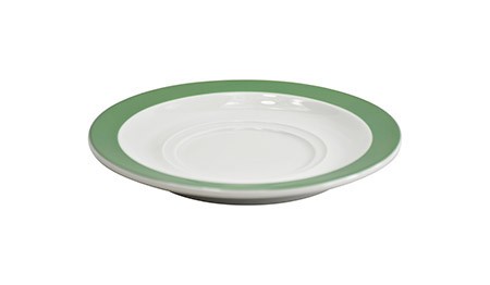 Untertasse Ø 15cm, grün, Hartporzellan