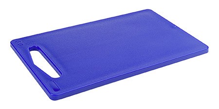 Schneidbrett klein HACCP, blau 25x15x1cm