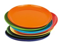 Essteller flach, 24cm, Polycarbonat Essteller flach, 24cm, Polycarbonat