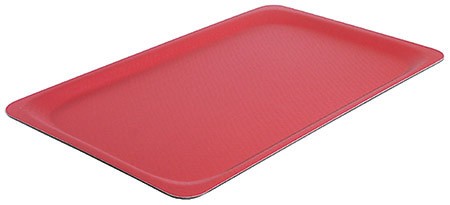 Tablett, rutschfest, 53x32,5cm, rot