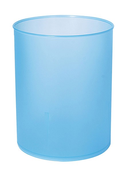 Papierkorb/Badeimer blau 7,5L, Kunststoff