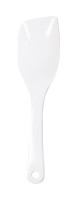 Servierlöffel, weiß, hochwertiger Kunststoff Servierlöffel, weiß, hochwertiger Kunststoff