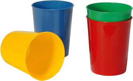 Trinkbecher, 0,2l, grün, PP