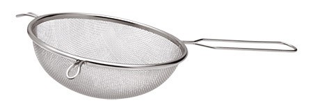 Passiersieb, Ø22cm, Edelstahl, mit Drahtgriff