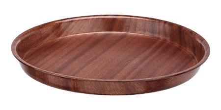 Tablett rund, rutschfest, Ø36cm, Höhe 3,5cm