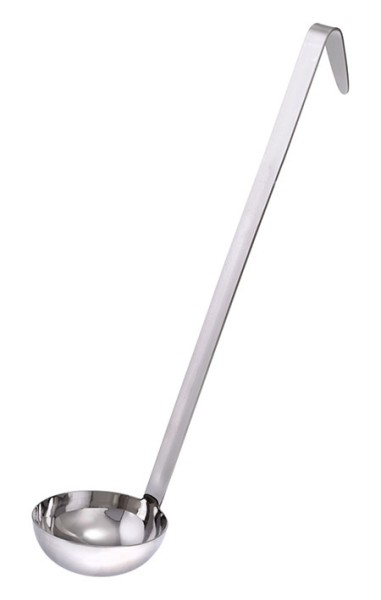 Schöpflöffel Gastro Ø8,5cm, mit Hakenstiel, 150ml