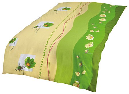 Bettbezug spring green, 135x200cm Renforce