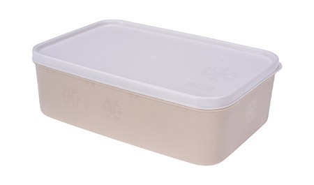 Besteckbox /Vorratsdose 1,6L, beige, Kunststoff PP