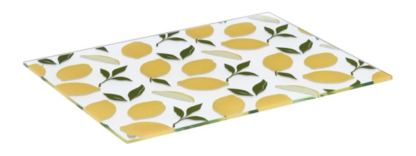 Glasschneideplatte LEMONS, 40 x 30 x 0,6cm
