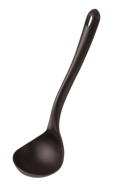Schöpflöffel, Polyamid, 32cm, schwarz