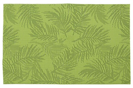 Platzmatte Bambus, grün, Polyester