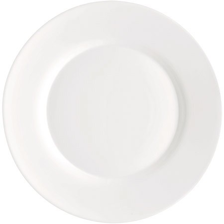 Teller flach, Ø25cm, Toledo White