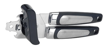 Dosenöffner schwarz/Edelstahl, L 19,5cm