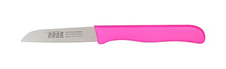 Küchenmesser, neonpink, extra scharf